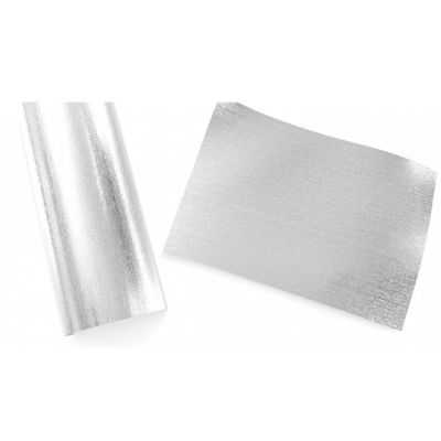quality Vacuüm-metalliseerd goudfoliepapier hoog waterbestendig 55GSM Metalen papierrol factory