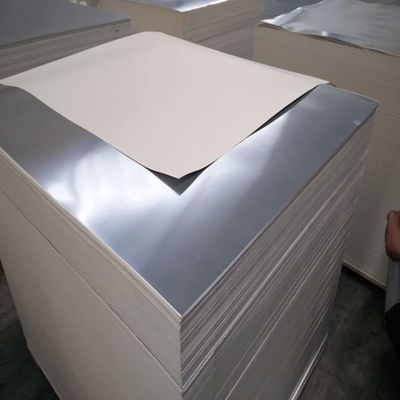 69GSM Zilver Vacuüm Gemetalliseerd Papier voor Etiketdruk en Verpakking